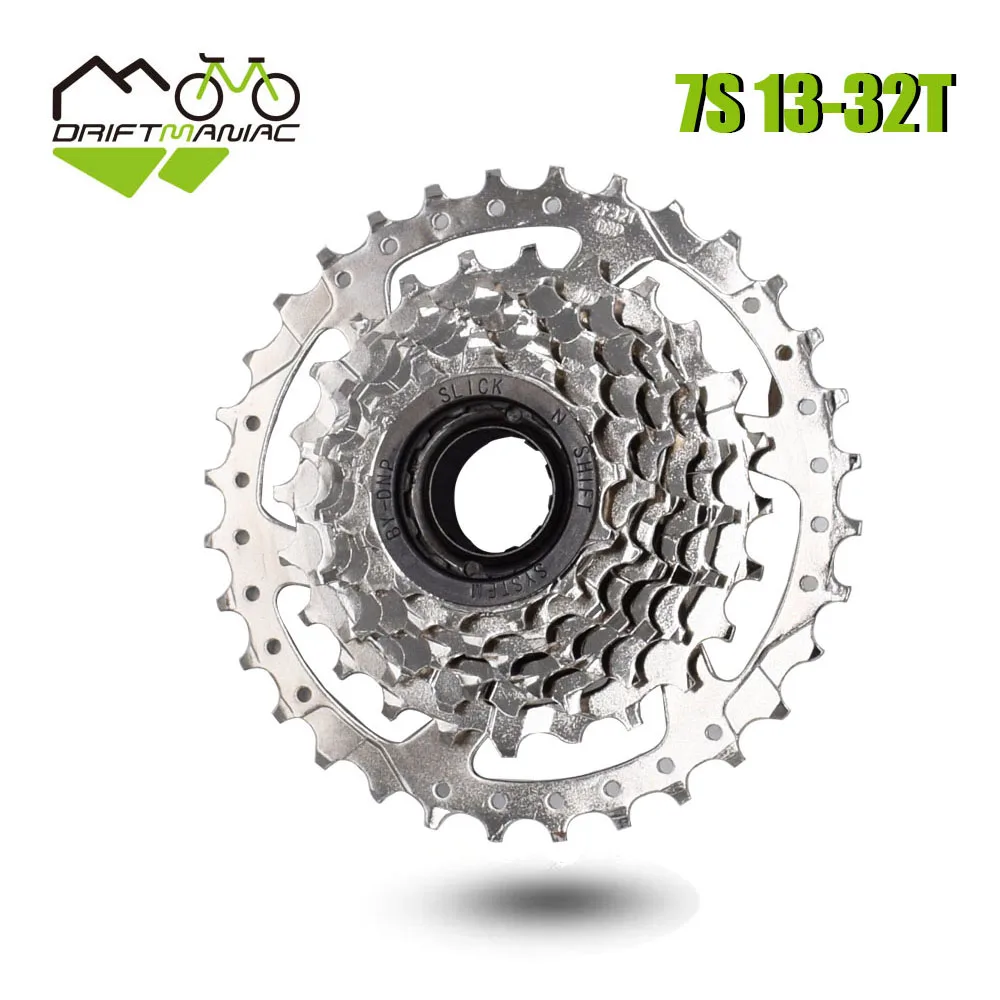 Deriva maniac 7 velocidades roda livre 13-32t roda dentada cogs