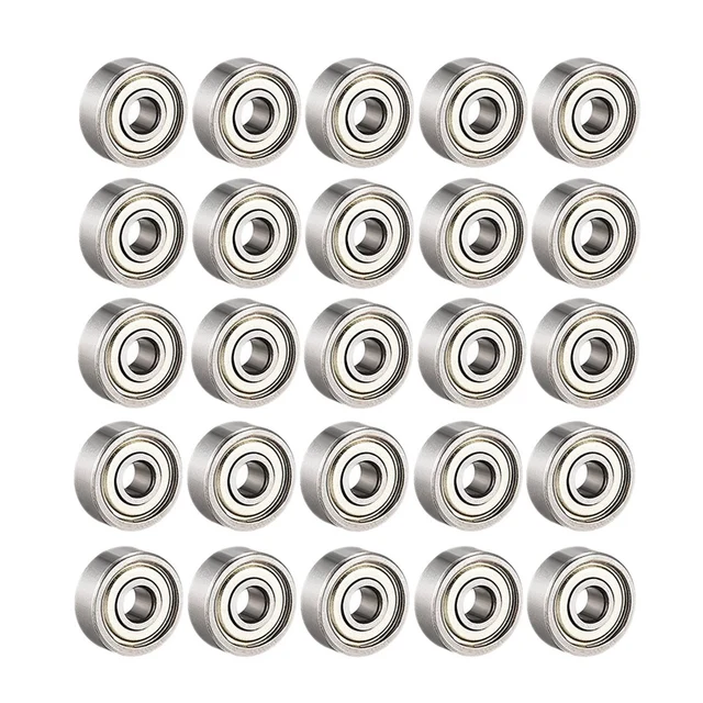 608 Bearings 608ZZ Bearings (10-Pack) - 8x22x7mm Metal Shielded