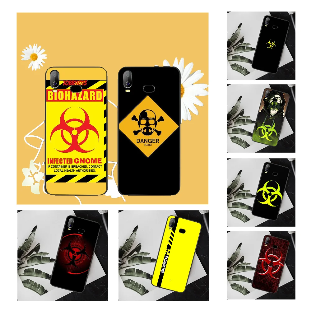 NBDRUICAI Bio Hazard danger черный мягкий чехол для телефона Samsung A10 A20 A30 A40 A50 A70 A71 A51 A6 A8 2018 |
