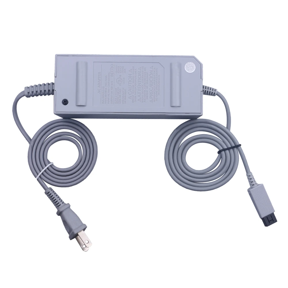 AC 100-240V Home Wall Power Supply Charger Adapter for Nintendo Wii Gamepad Controller Joystick US/EU Plug Replacement power adapter game console power adapter
