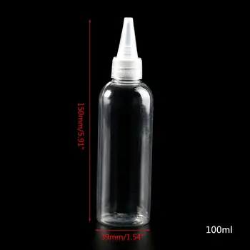

1PC 100ML Transparent Glue Applicator Squeeze Bottle For Paper Quilling DIY Scrapbooking Paper Craft Tool