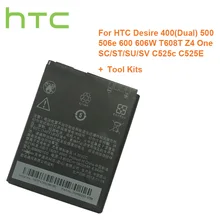 1800 мА/ч, htc Замена Батарея для htc Desire 400 500 600 Dual SIM 609d 5088 5060 C525c C525E T528 T606W T608T BM60100 BO47100