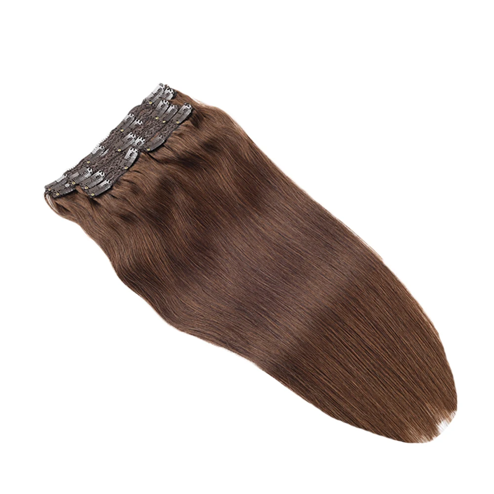 Toysww 6 / Ŭ  ͽټ ΰ Ӹ Remy Hair Medium Brown Color 4 No Tangle  Ӹ 100g 120g