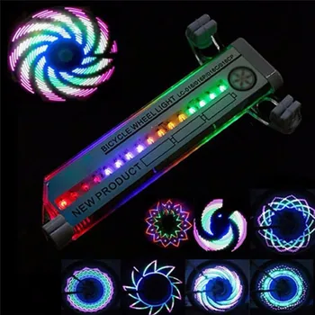 

Bicycle 16 LED Colorful Riding Bicycle Light LED Spoke Wheel Light Cool Fashion Bicycle Accessories Hot Sale