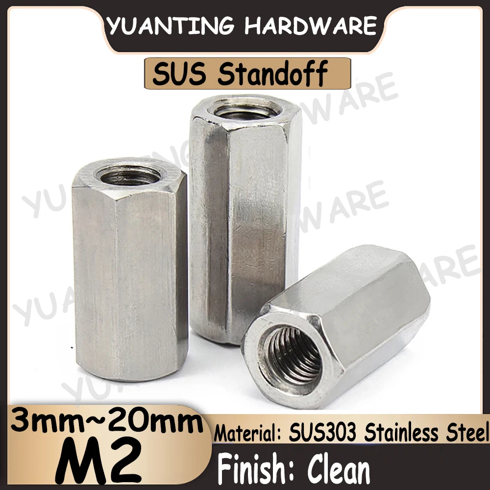 Business & Industrial M3 Hex Head Brass Standoff Spacer 3mm Female x
