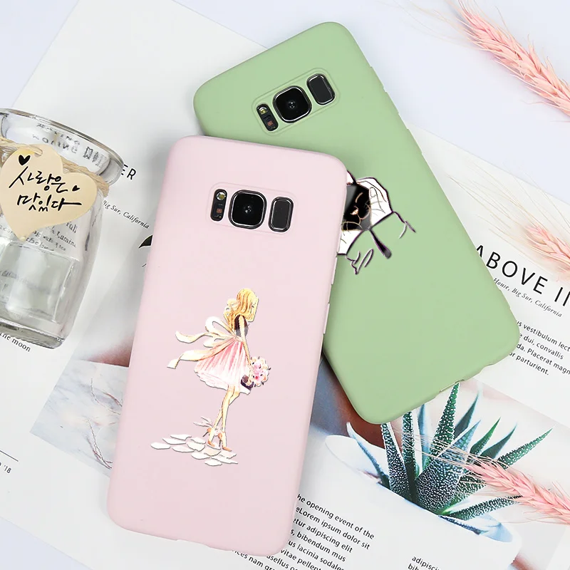 Cute Animal Case For Samsung Galaxy S8 S9 S10 4G 5G Lite S10e Cartoon Plus Phone |