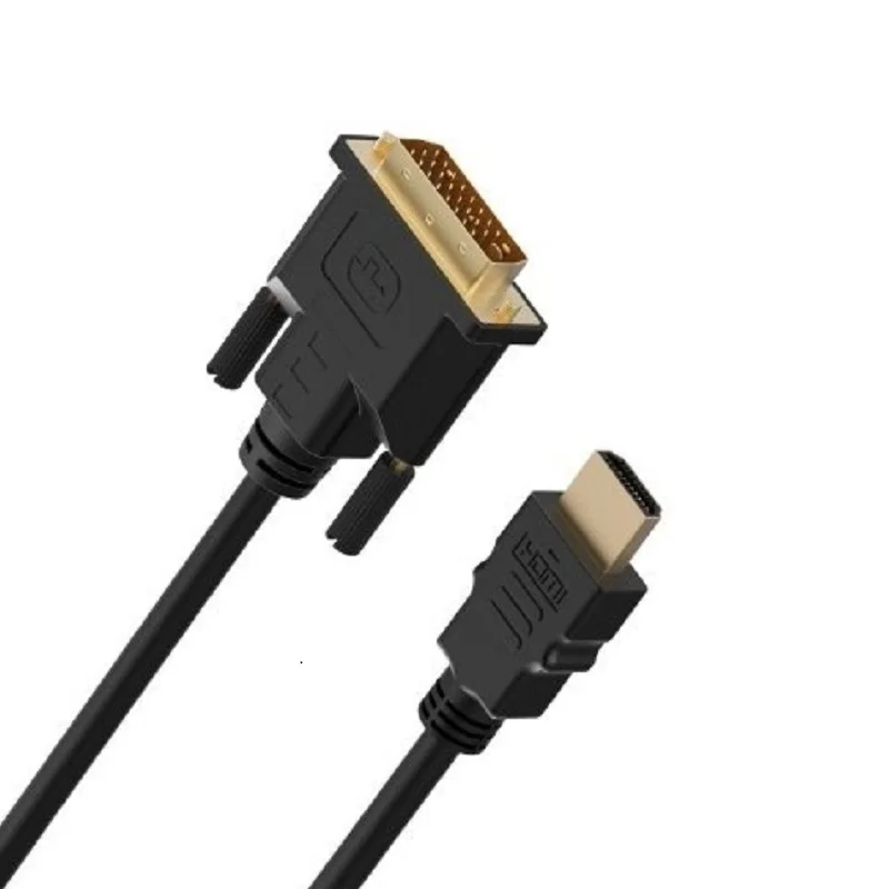 Кабель-адаптер HDMI-совместимый с DVI 1/1 5/2/3/5 м 24 + 1 контакта | Электроника