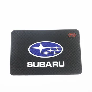 

Car Logo Anti Slip Mat Phone Holder Non-Slip Mat non slip Pad For Subaru Impreza Forester Tribeca XV BRZ