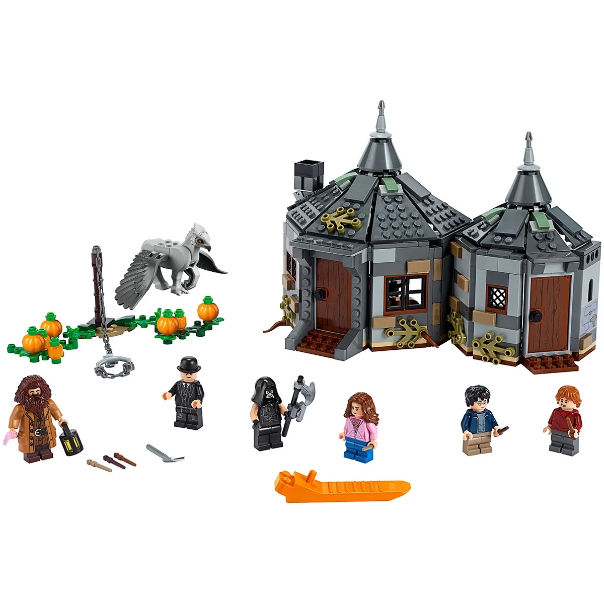 

Harrylys potter movie series Hagrid Hut Buckbeak Rescue building block model brick figures 2020 new blocks