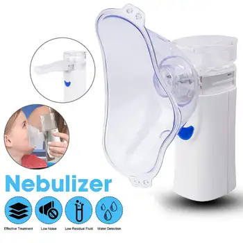 

medical Portable silent nebulizer Mini self cleaning Handhold inhalator for kids Adult Atomizer mesh Asthma inhaler inhalador