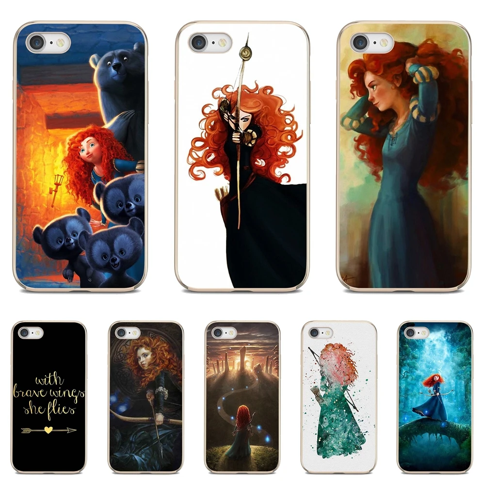 Чехол Brave-Princess-Movie-Merida-Archer для Huawei P30 P40 P20 P7 P8 P9 P10 Lite Plus Pro 2015 2016 2017 Mini силиконовый