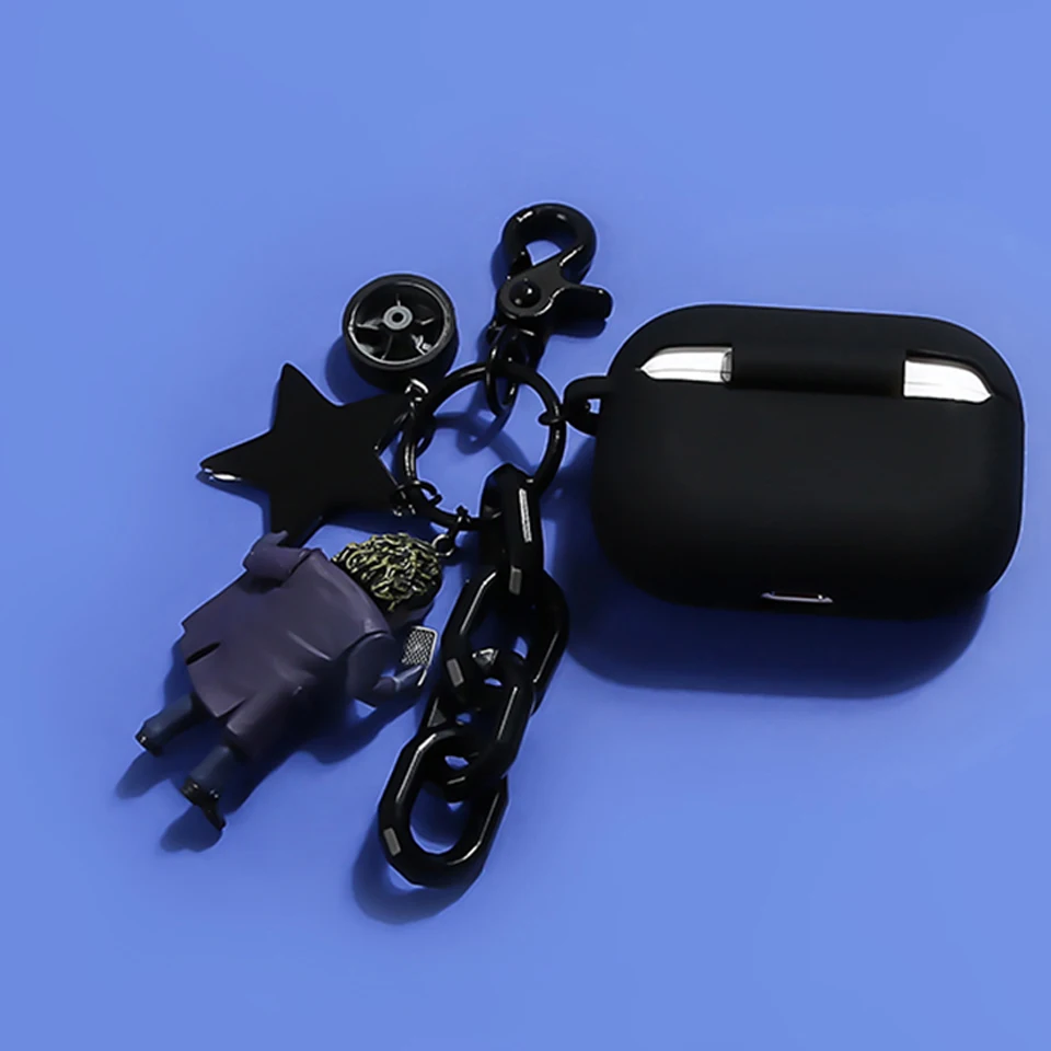 Роскошный чехол для Apple Airpods Pro Чехол Bluetooth чехол для наушников для AirPods 3 аксессуары сумка беспроводная гарнитура коробка с брелоком