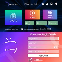 Stable Europe Turkey French King Ott Plus compatible M3U smart tv Android Pc TV with no XXX IOS TV Stick