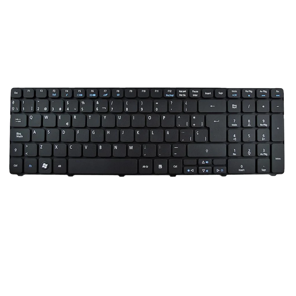 

SP Spanish Layout Laptop Replacement Keyboard for ACER AS5741G 5810T Laptops Notebooks Keyboard Brand New High Quality