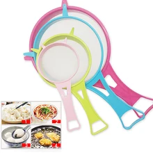 4pcs/set Wire Sieve Fine Mesh Oil Strainer Flour Sifter Sieve Colanders Kitchen Tools Juice And Tea Strainer Cooking Tools