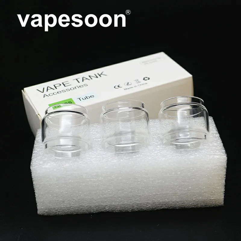 VapeSoon Replacment выпуклая стеклянная трубка для Vaporesso Kit Revenger NRG Tank 5 мл атомайзер 3
