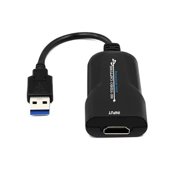 

Portable USB 2.0 HDMI Game Capture Card 1080P placa de video Reliable streaming Adapter For Live Broadcasts Video Recording