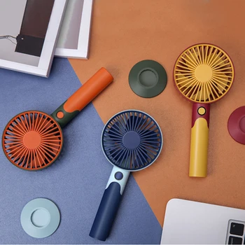 

2020 New Chinese Style Mini Portable USB Charging Fan Handheld Desktop Cooling Small Fan Cooler 선풍기