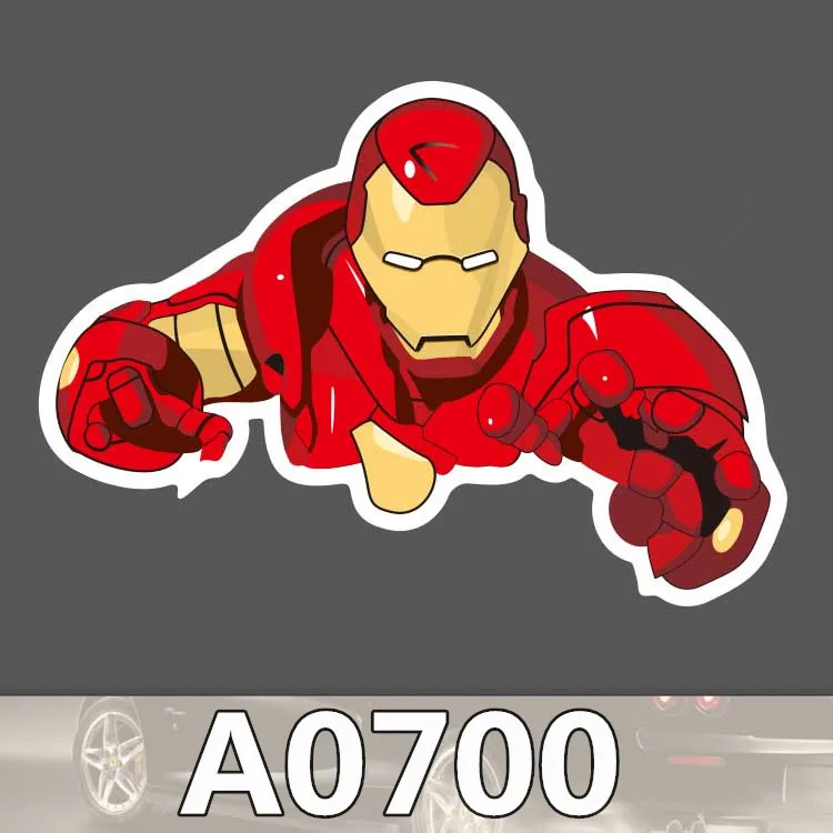 A0700 Marvel супер наклейки Герои шаблон наклейка для скейтборда гитара багаж мотоцикл автомобиль телефон ноутбук Дети стикер - Цвет: A0700