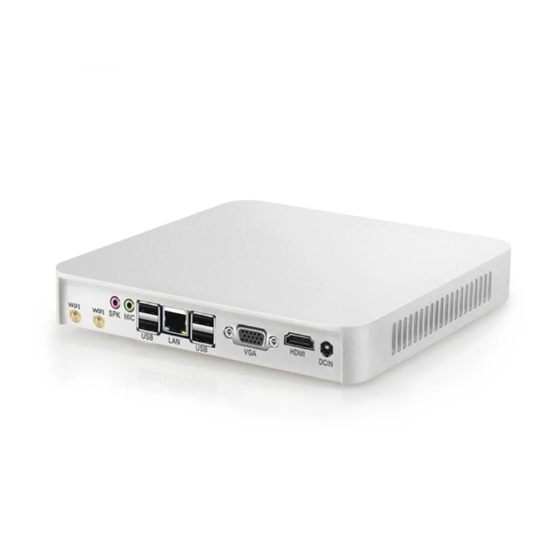 Мини компьютер i3 7100U i5 7200U i7 7500U Мини ПК HD графика 4 к Wi Fi USB VGA HDMI оконные рамы ПК