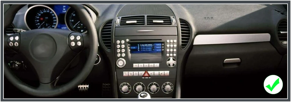Perfect 2 Din Android radio bluetooth GPS Navigation wifi Stereo video For Mercedes Benz SLK Class R171 2004~2011 Car Multimedia Player 2