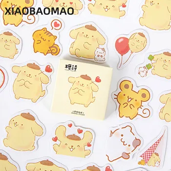 

45 pcs/pack Kawaii Chunky Fat Ding Daily Waterproof Decorative Stationery Craft Stickers Scrapbooking DIY Diary Album