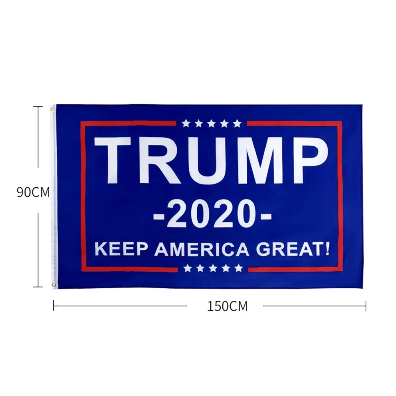 

Donald Trump Flag 2020 Trump President Election Flags Keep America Great Decoration Banner