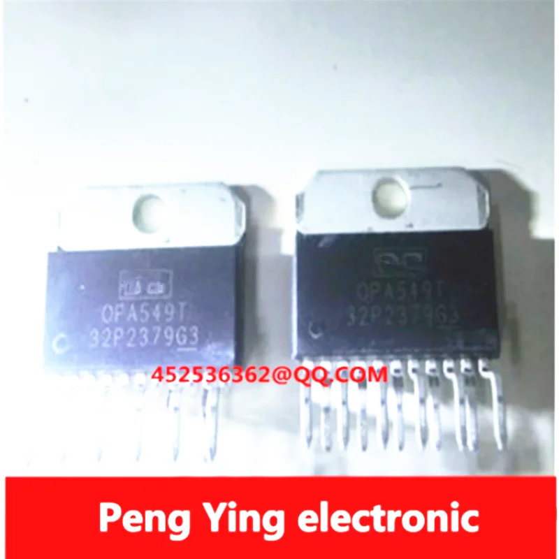 

5-2PCS 100%NEW OPA549T In-line ZIP-11 high current operational amplifier OPA549 New original