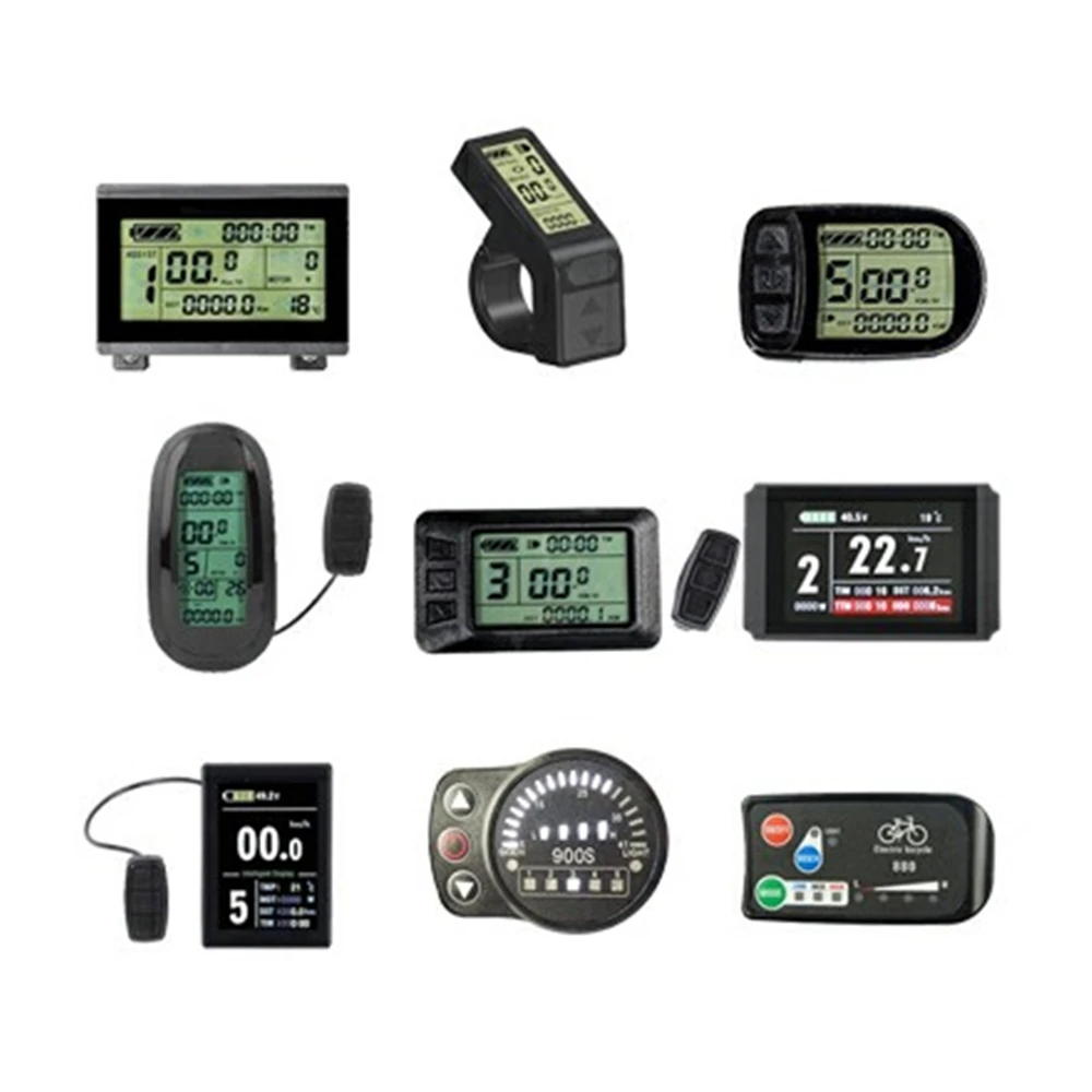 Дисплей для электрического велосипеда LCD3/LCD3U/LCD4/LCD5/LCD6/LCD6U/LCD7/LCD8H/LED880/LED900S 36 В/48 В/72 в