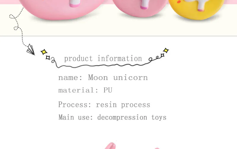 Мягкое антистрессовое развлечение сжимающая животные Единорог медленное отскок декомпрессионная сжимающая декомпрессионная игрушка
