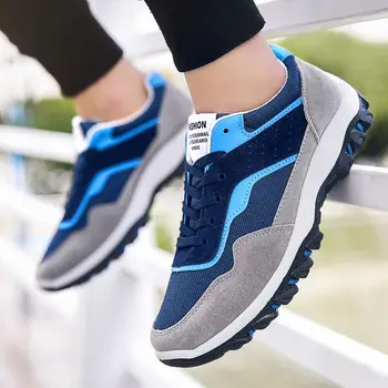 

New Vulcanize Shoes Men Mesh Casual Shoes Lac-up Men Sneakers Ultralight Breathable Sneakers Tenis Feminino Zapatos GY-59