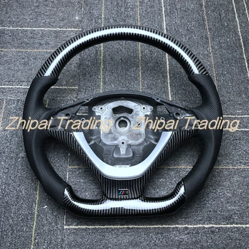 

Customized Carbon Fiber Steering Wheel Assembly For BMW X6 With Perforated leather