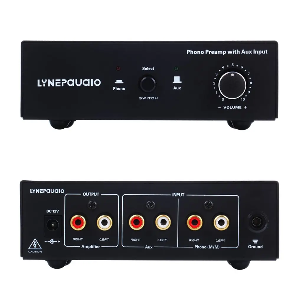 

Record Player Vinyl Record Player Mm Phono Amplifier Preamp Phono Line Switching Input Volume Controller