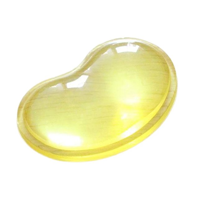 Heart Shaped Mouse Pad Cold Transparent Wrist Rest Support Pads Anti-Fatigue Transparent Gel Soft Silicone Mouse Wrist
