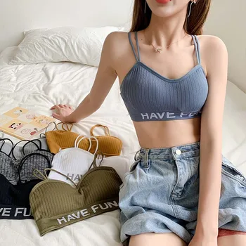 

Sexy Bra Underwear Bas For Women Bralette Seamless Padded Push Up Bra Lingerie Wireless Fitness Tops Brassiere Bra tops