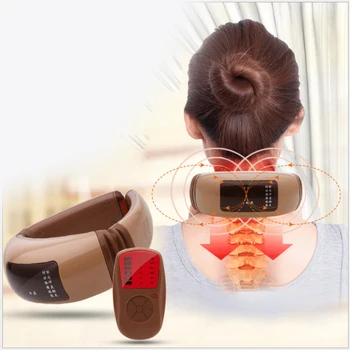 

Cervical physiotherapy instrument multifunctional intelligent electric remote control cervical massage instrument cervical