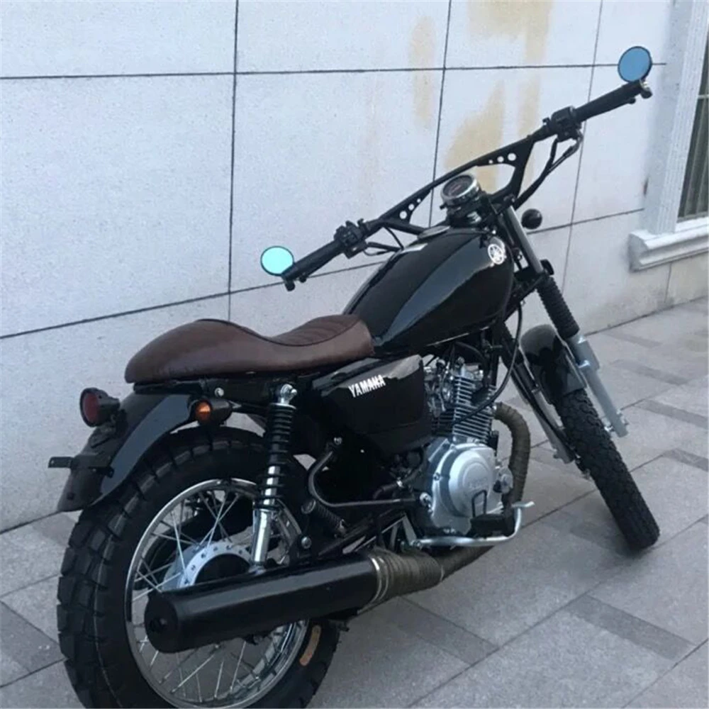 guidão de motocicleta ou volante para cafe racer bobber chooper