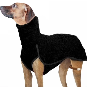 

High Collar Pet Clothes for Medium Large Dogs Winter Warm Big Dog Coat Pharaoh Hound Great Dane Pullovers Mascotas Supplies new