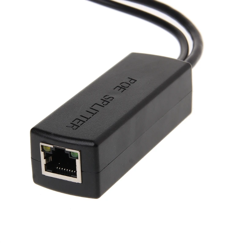 10/100 м IEEE802.3at/af Мощность Over Ethernet PoE сплиттер адаптер для IP Камера
