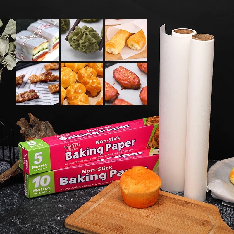 Kitchen-Supplies-1PC-New-30cm-5-10-20m-High-Quality-BBQ-Bakeware-Greaseproof-Paper-Hot-Sale