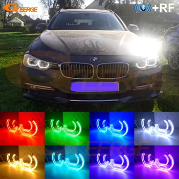 

RF remote Bluetooth APP DTM Style Multi-Color RGB LED Angel Eye kit For BMW 3 Series F30 F31 F34 2012-2016 halogen headlight
