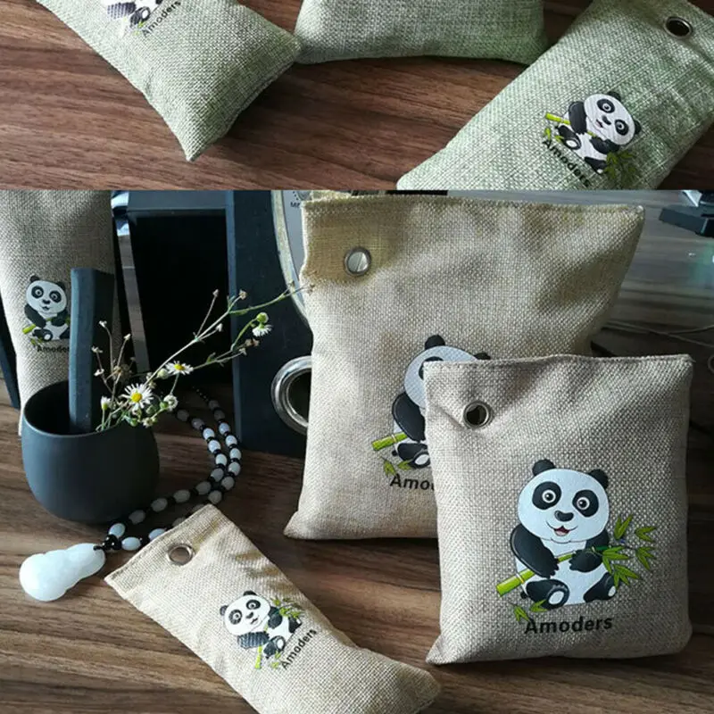 

New Car Home Air Freshener Odor Absorber Activated Carbon Bamboo Charcoal Bag UK