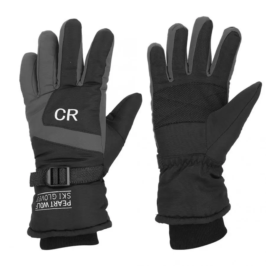 Shockproof Women Winter Skiing Gloves Warm Waterproof Windproof Cycling Full Finger Gloves For Skiing Accessory
