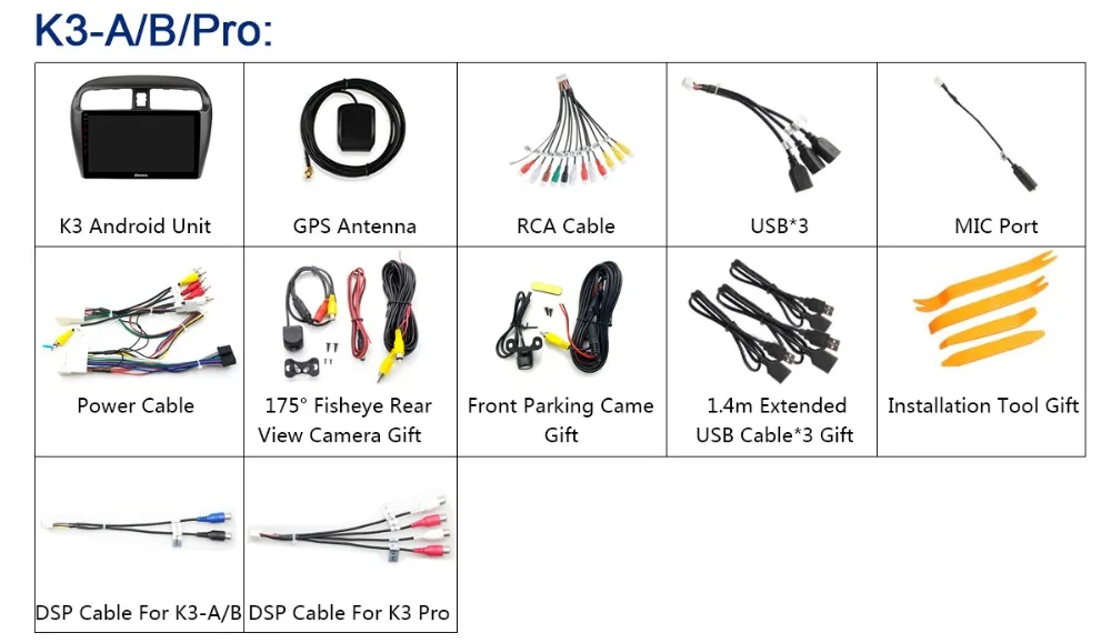 Excellent 360° Panoramic 4×AHD Camera Android 9.0 8Core 4G+64G DSP CarPlay Car Player for Mitsubishi Mirage Attrage GT G46 2012-2018 28