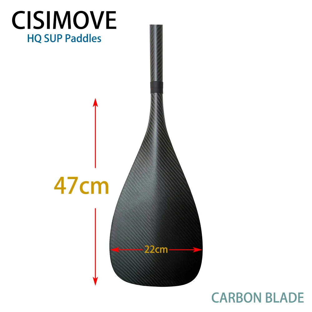 CISIMOVE высокий стандарт 3 шт. Регулируемый карбоновый черный матовый SUP весло для SUP доска