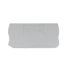 50pcs D-ST Phoenix ST PT Series Din Rail Terminal Blocks End Cover Plate End Cover for PT2.5 or PE PT2.5-TWIN PT2.5PE and Quttro