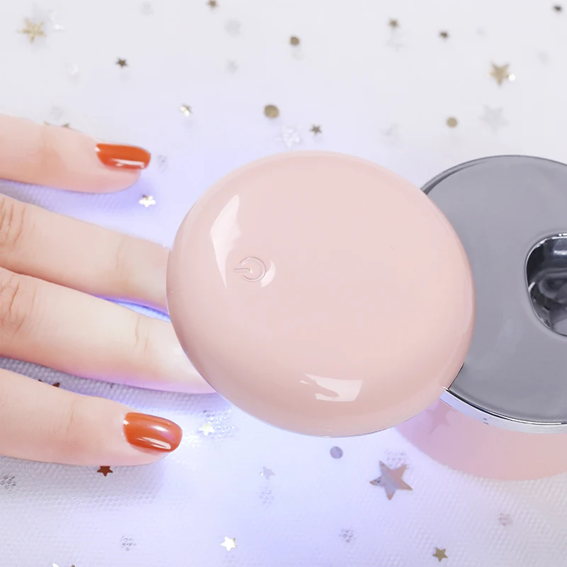 BORN PRETTY 3 Вт Сушилка для ногтей Monodactylism Светодиодный УФ-лампа USB черный красный цвет все УФ-гель отверждения маникюр Дизайн ногтей сушилка Маникюрный Инструмент