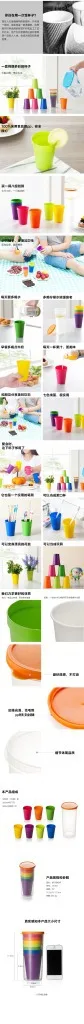 Портативные повседневные стеклянные bei-7-Pack для путешествий