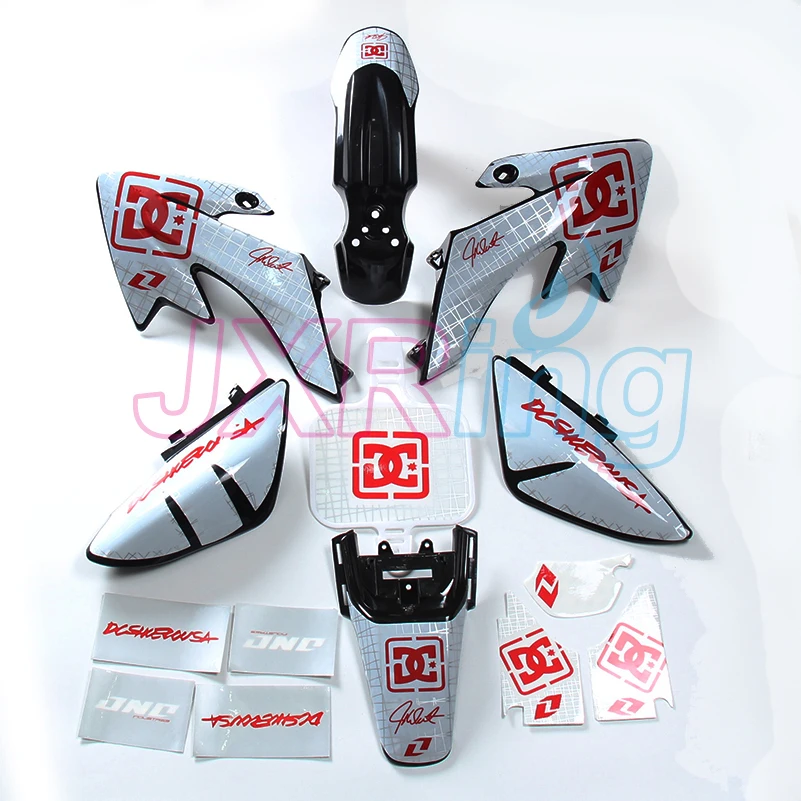 Набор пластиковых наклеек CRF50 XR50 SDG SSR Pro 50cc 110cc 125c набор на Брызговики и 3 м с
