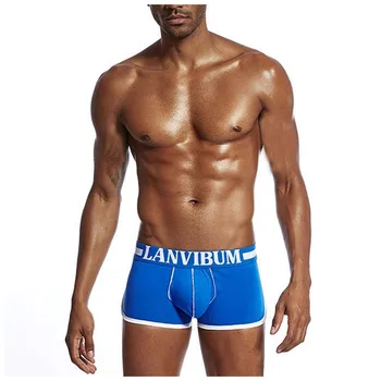 

Sexy Underwear Men Print Boxer shorts Homme Male Comfortable Underpants Men's Boxers Breathable Panties #35